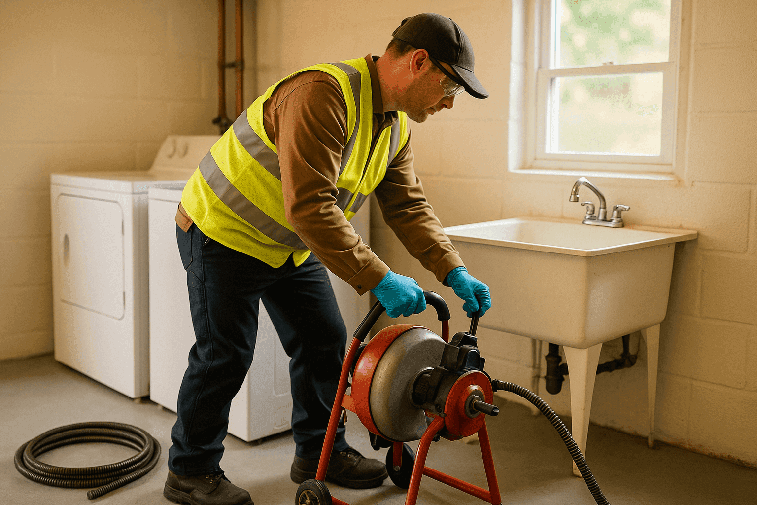 Drain Cleaning Best Practices: Tools Pros Use Safely